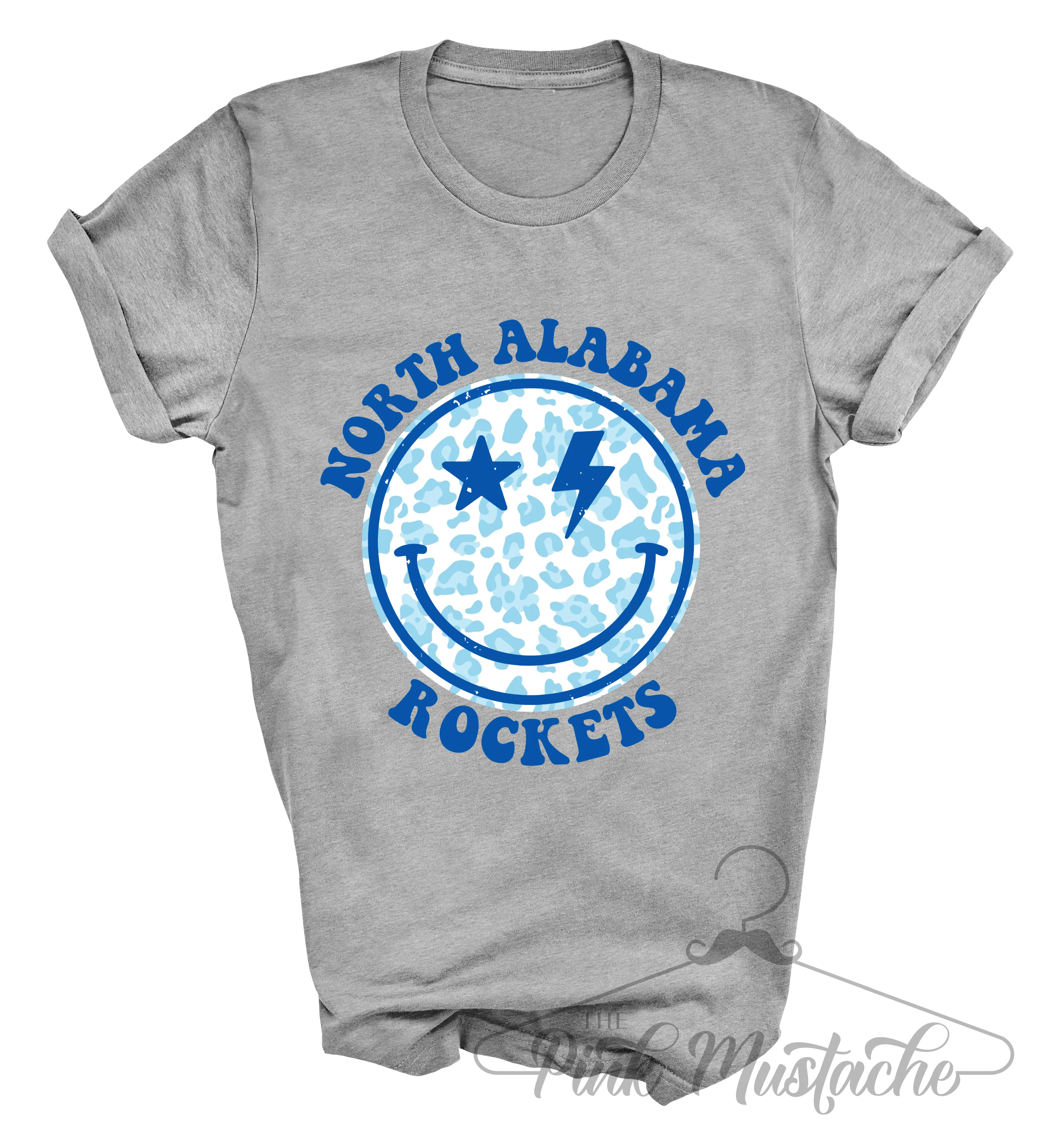 North Alabama Rockets Smiley Soft Style Tee