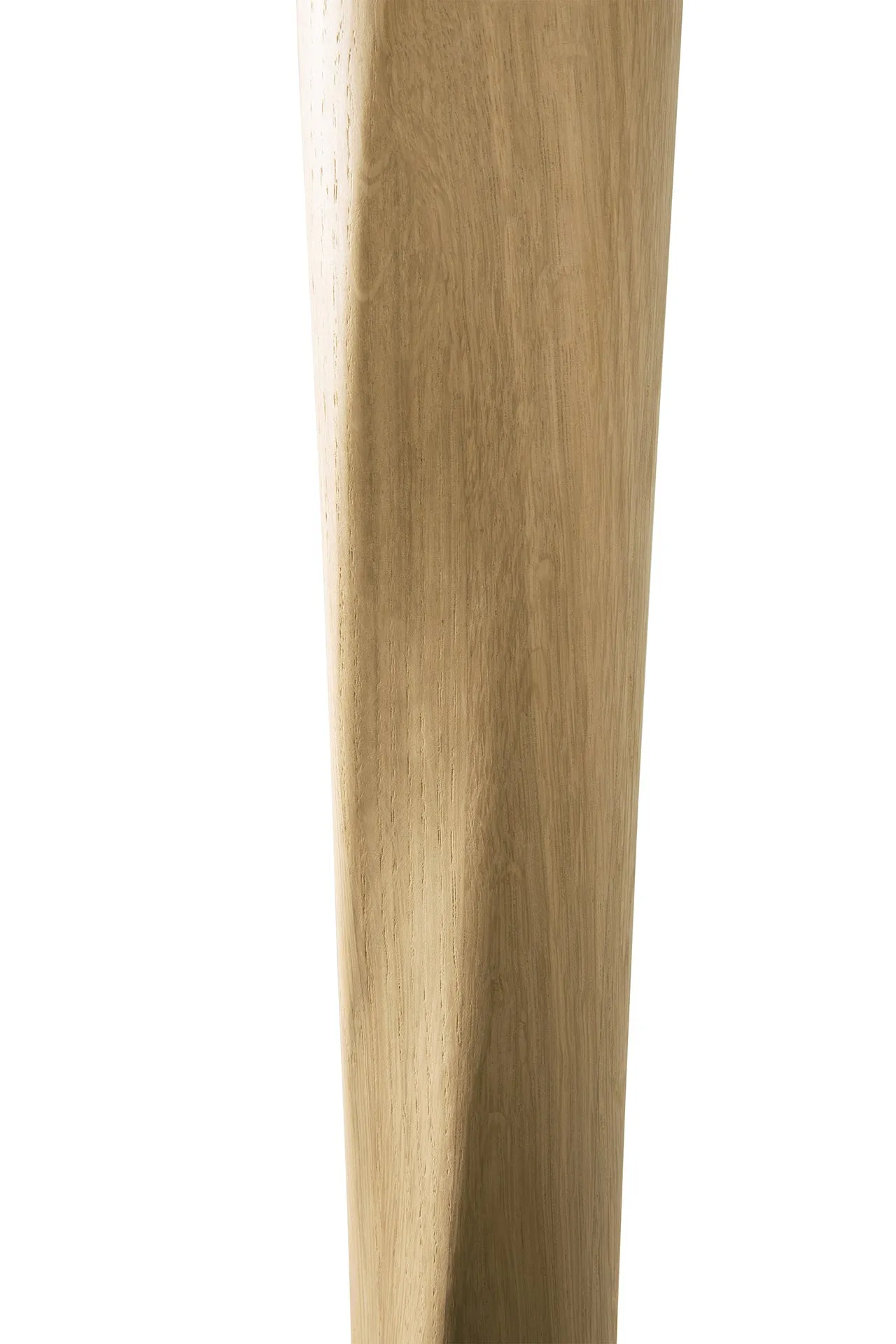 Oak Torsion Dining Table - Varnished