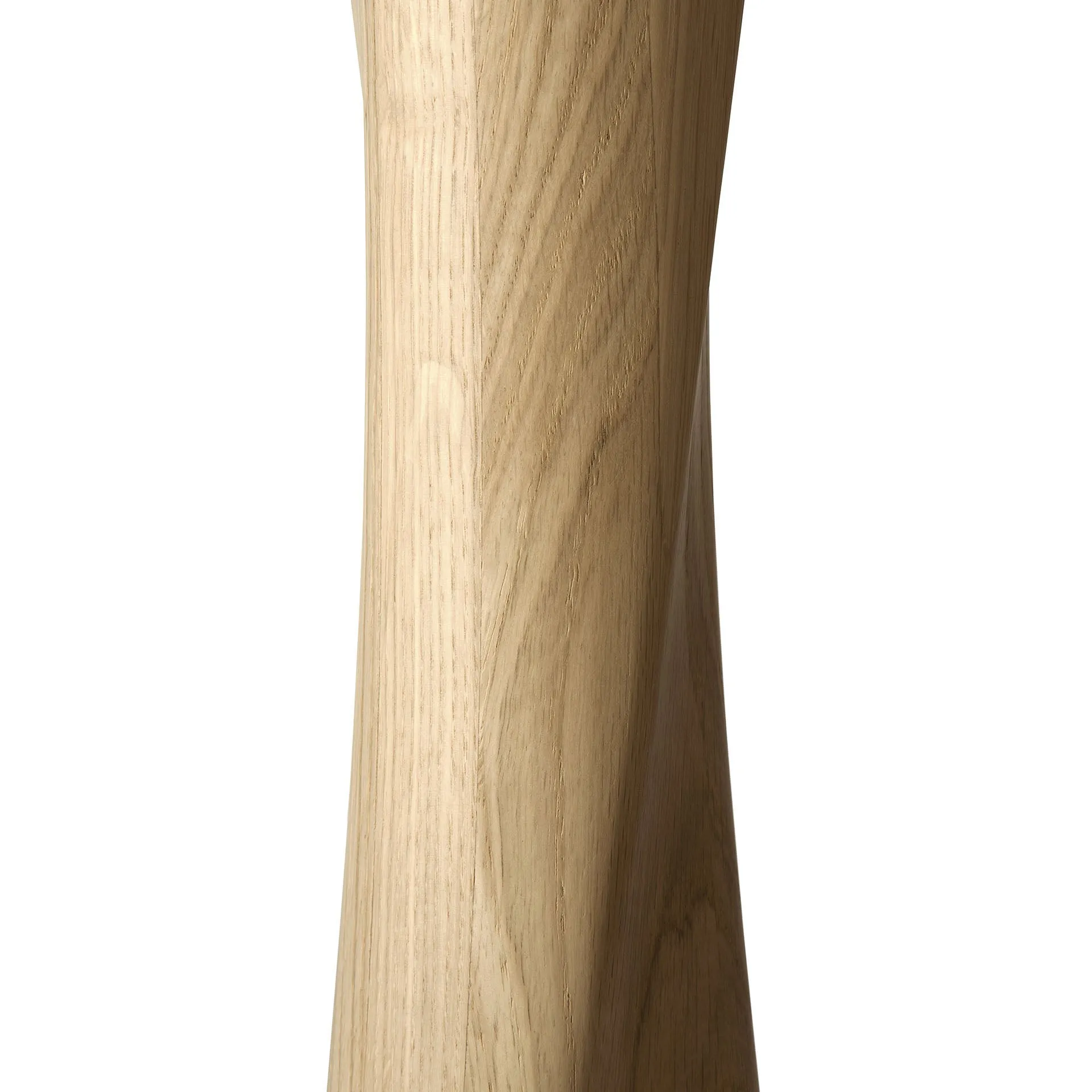 Oak Torsion Dining Table - Varnished