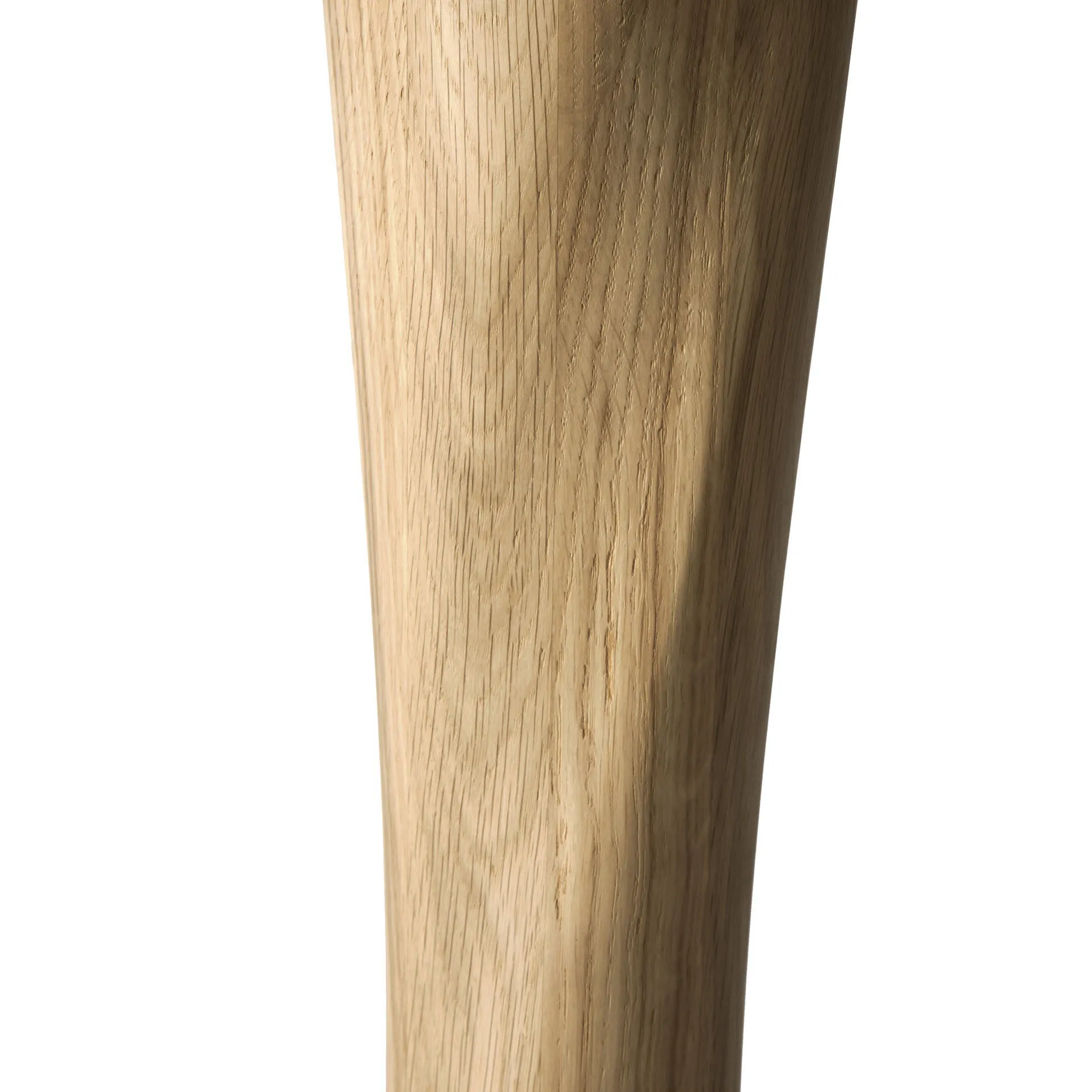 Oak Torsion Dining Table - Varnished