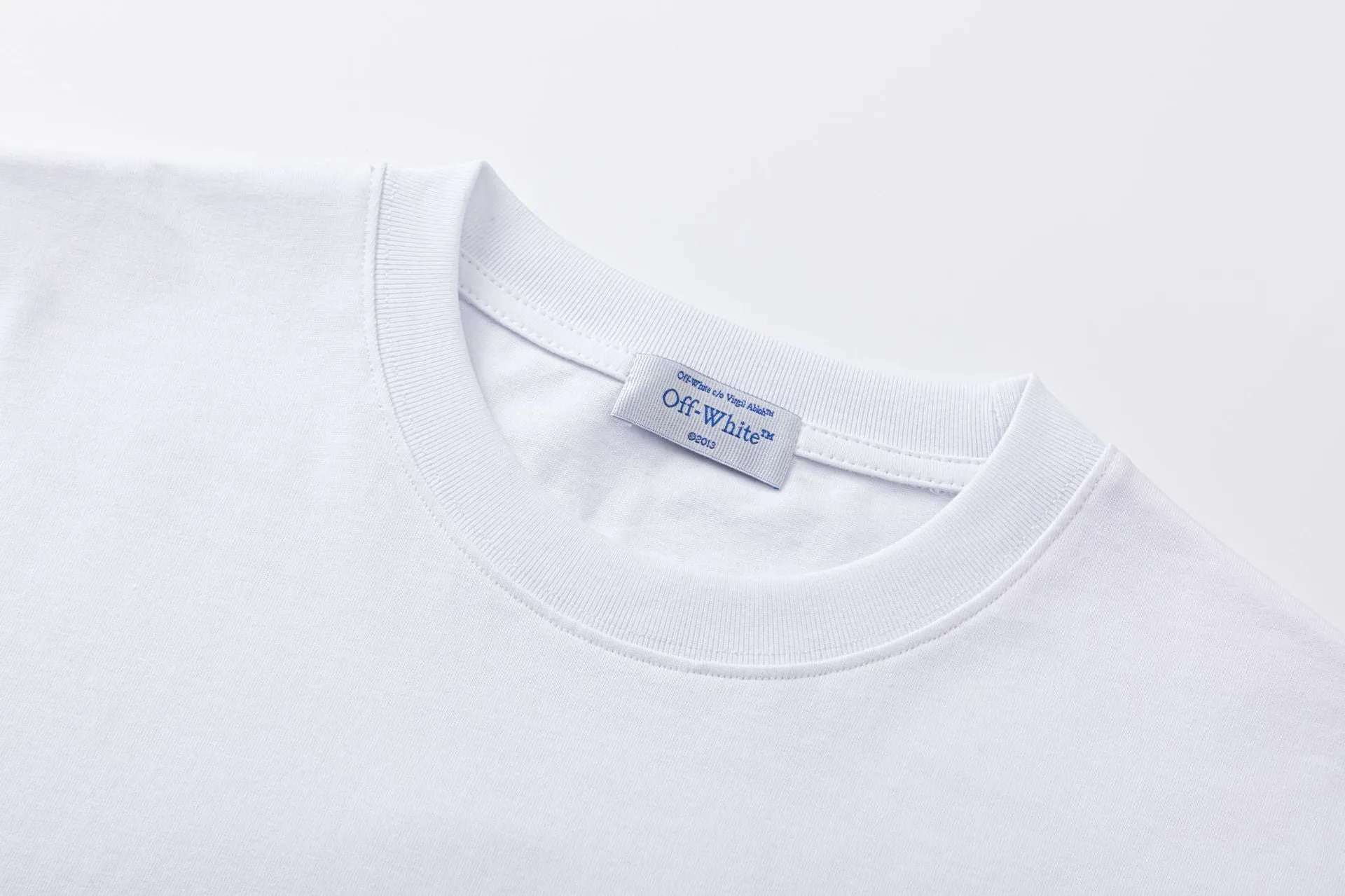 OFF WHITE 3D Letter Pattern T-Shirts
