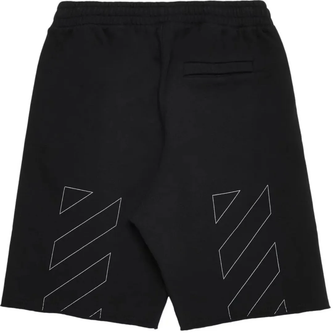 Off-White Mens Shorts OMCI006C99FLE0031010 Black