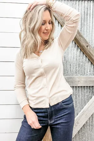 Only Gaze Knit V-Neck Sweater