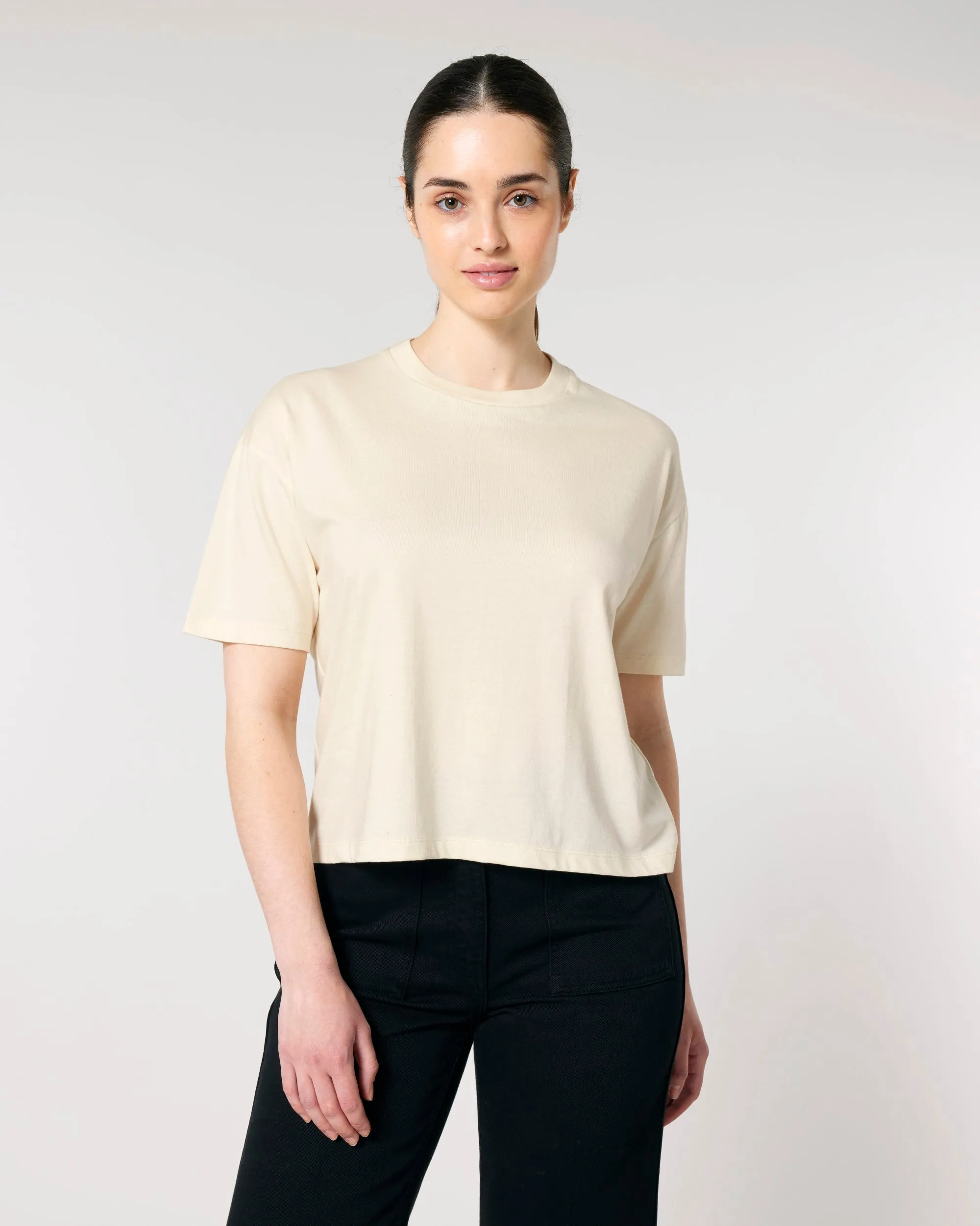 Organic Colours Boxy T-shirt: Womens