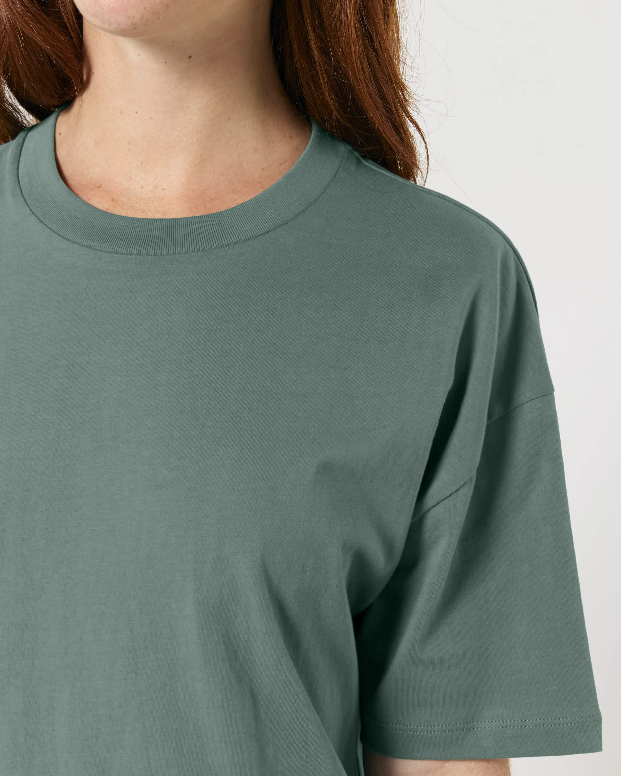 Organic Colours Boxy T-shirt: Womens