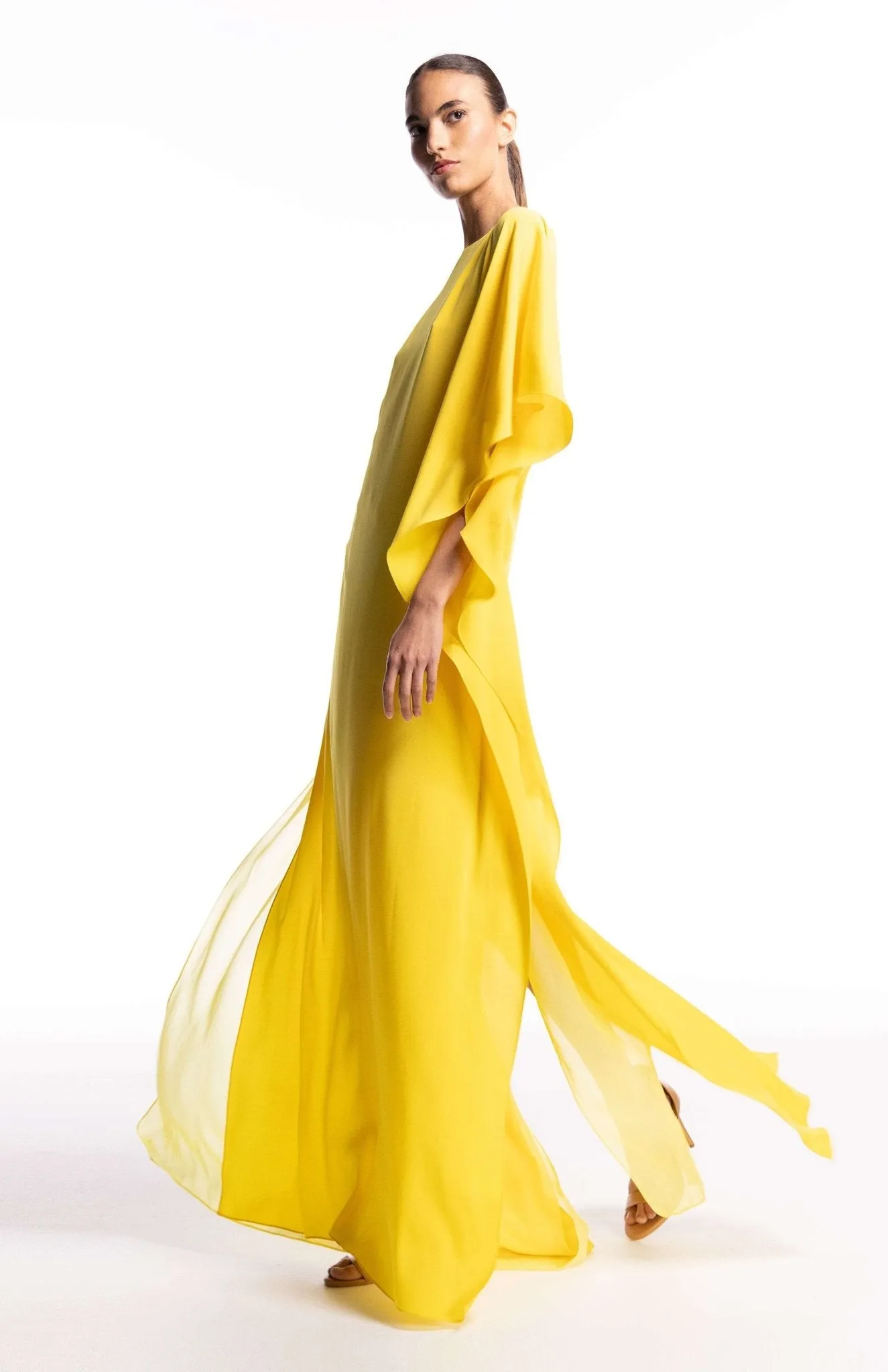 Osiris | Fluid Elegance: Long Silk Dress