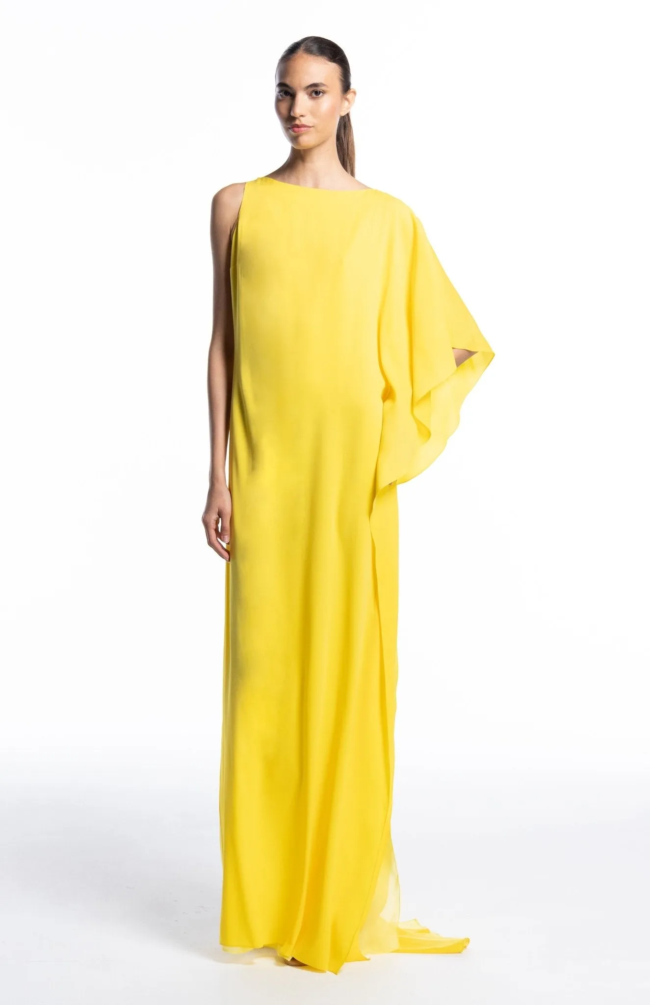 Osiris | Fluid Elegance: Long Silk Dress
