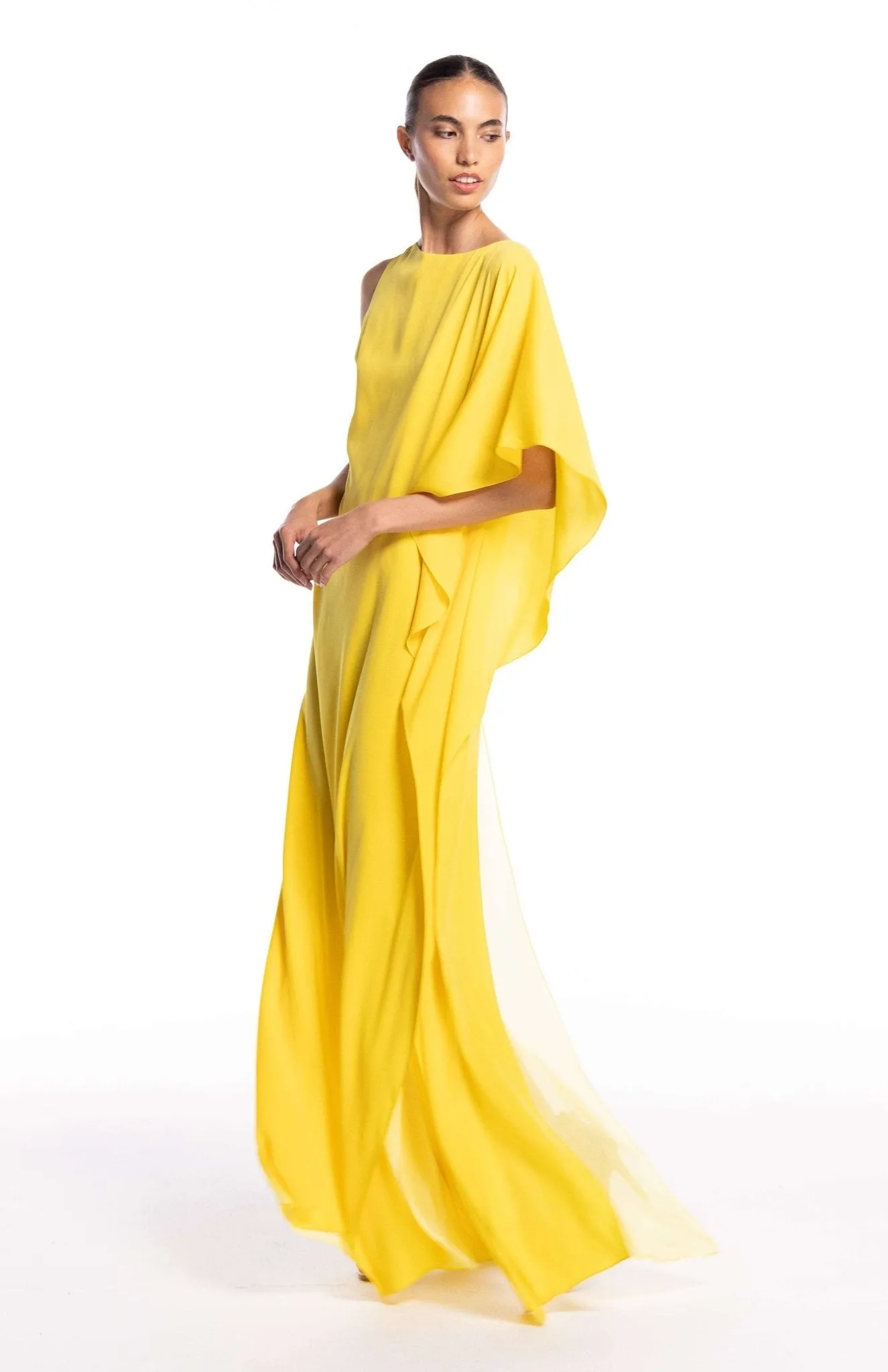 Osiris | Fluid Elegance: Long Silk Dress