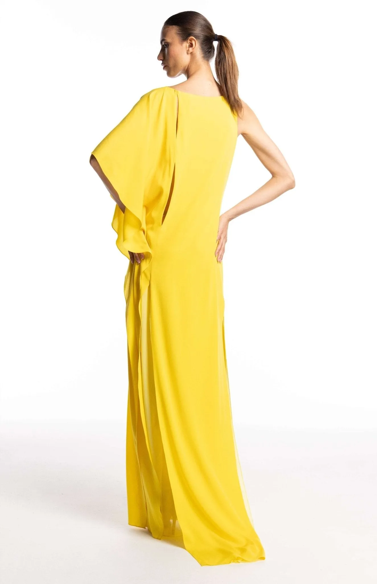 Osiris | Fluid Elegance: Long Silk Dress