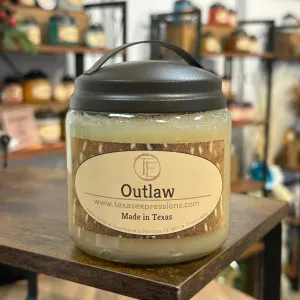 Outlaw Texas Expressions Candle 16 Oz