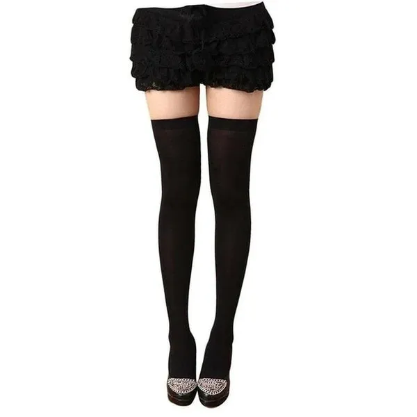 Over-the-Knee Thigh-High Socks