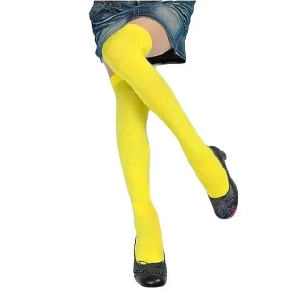 Over-the-Knee Thigh-High Socks
