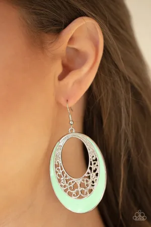 Paparazzi Orchard Bliss - Green Earrings