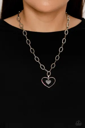 Paparazzi Refulgent Romance - Pink Necklace