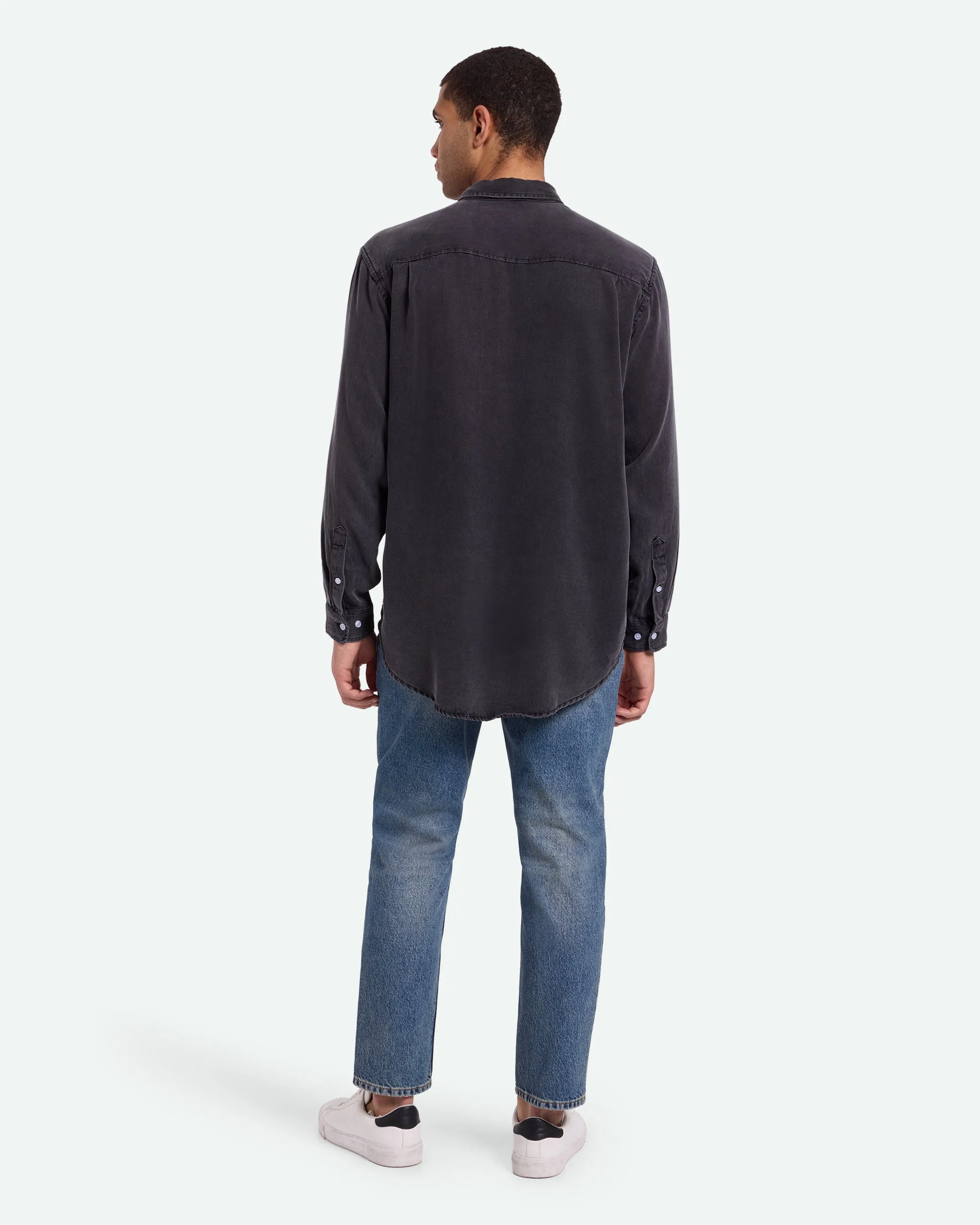 Pedro long sleeved shirt 3859 - Black