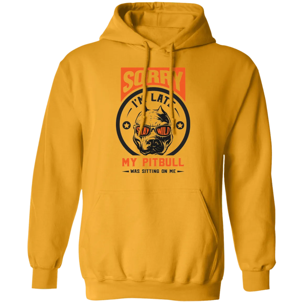 Pitbull_G185 Pullover Hoodie 8 oz.