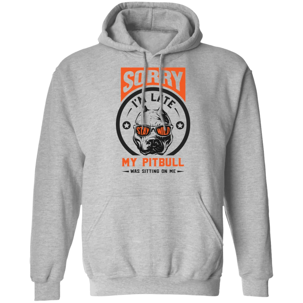 Pitbull_G185 Pullover Hoodie 8 oz.