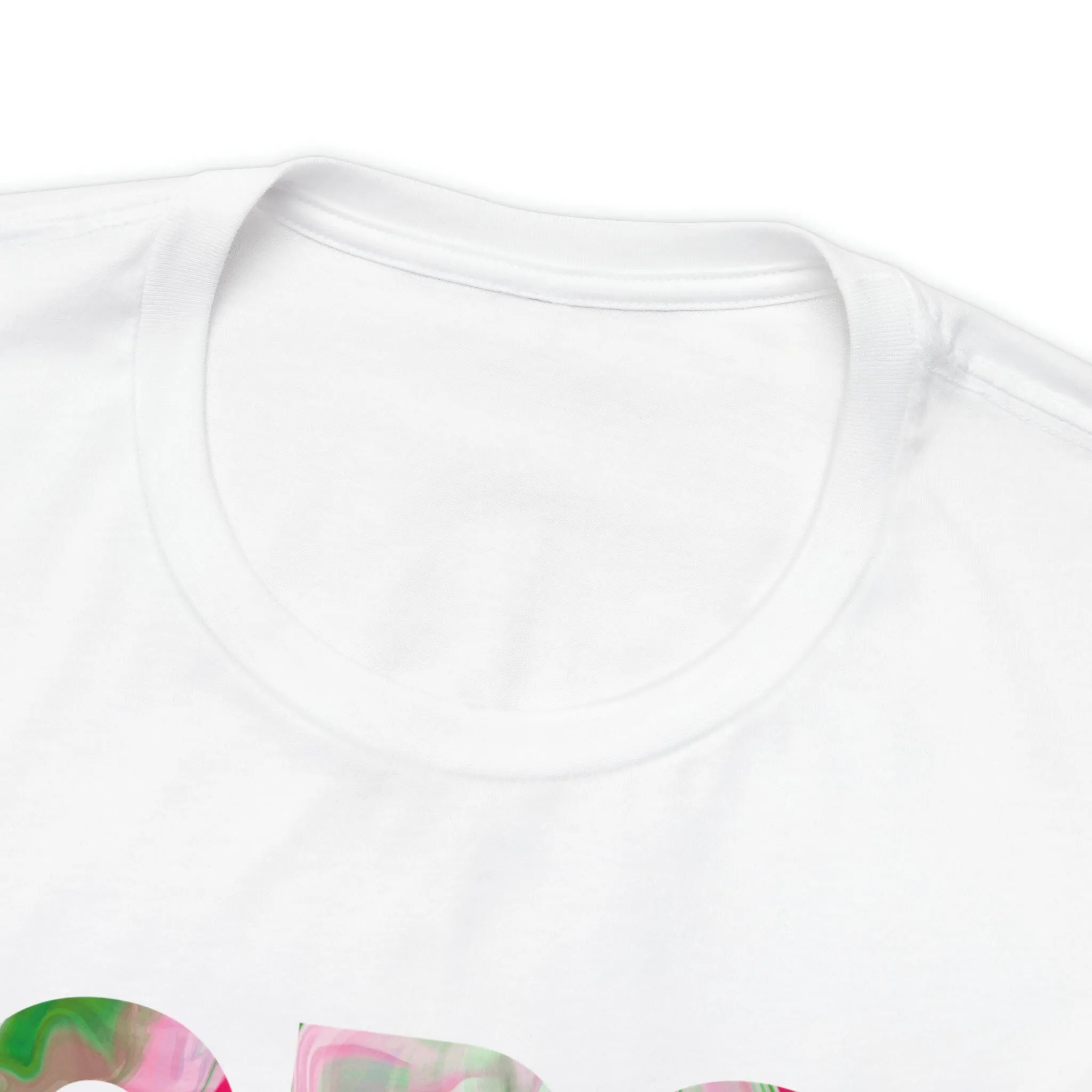 PNK Watercolor Pink & Green Soror T-shirt