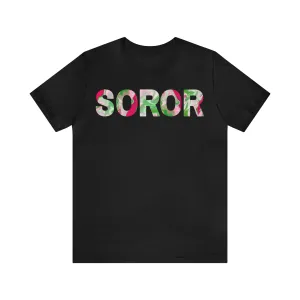 PNK Watercolor Pink & Green Soror T-shirt