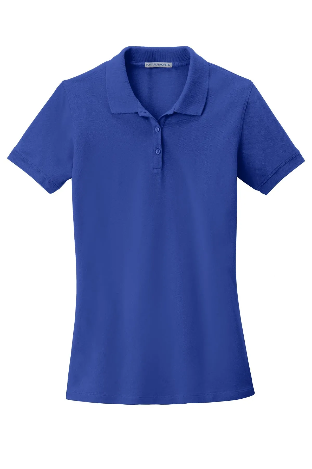 Port Authority Women's EZCotton Polo. LK8000 True Royal