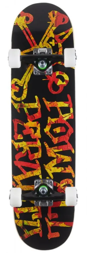 Powell Peralta Vato Rat Leaves Birch Black Complete Skateboard - 7.5 x 28.65"