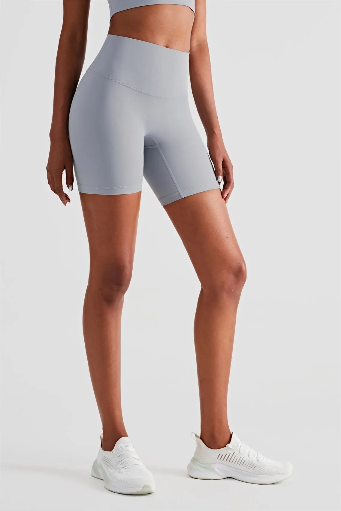 PRE ORDER Luna High Waist Mid-Thigh Biker Short Multiple Biker Shorts