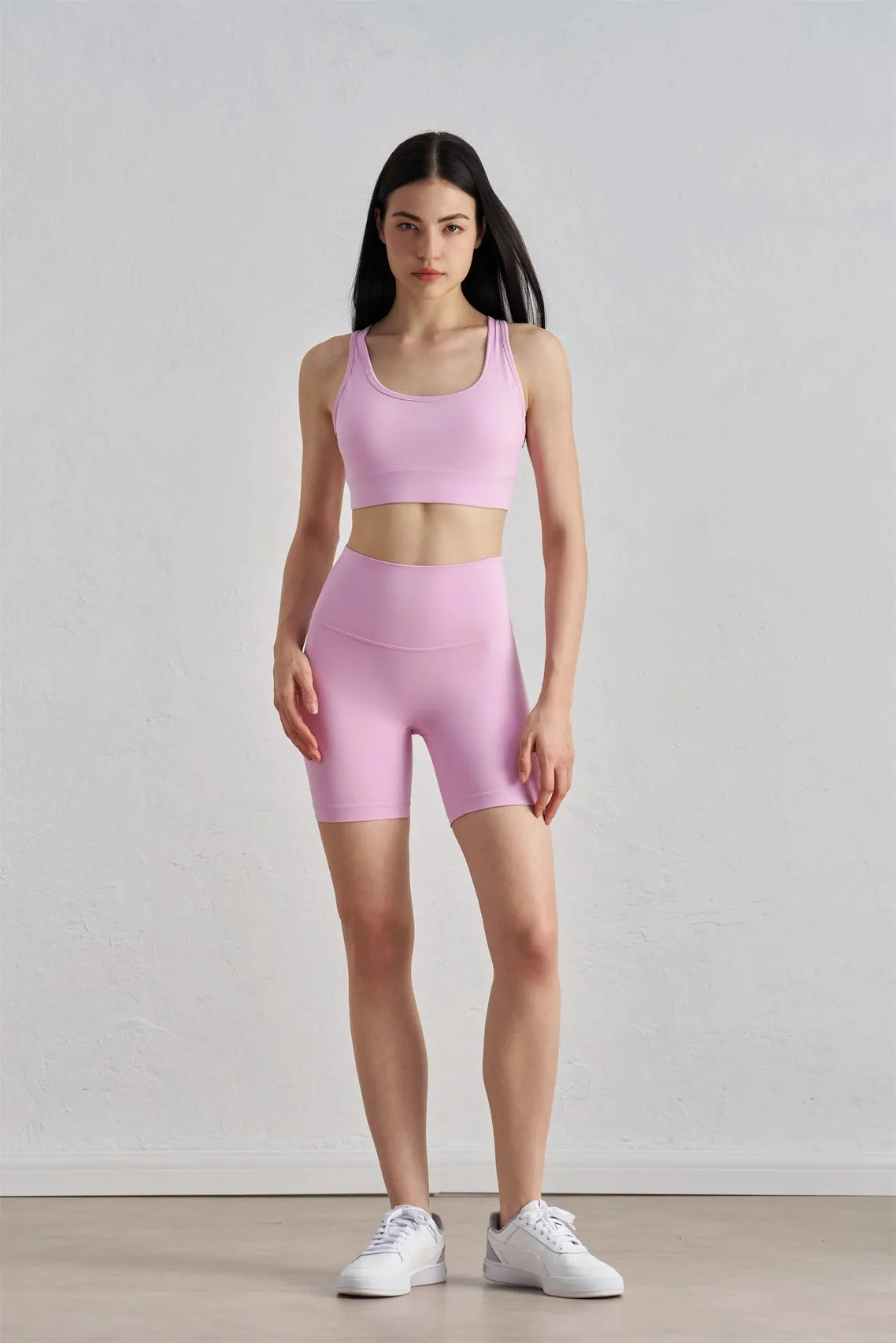 PRE ORDER Luna High Waist Mid-Thigh Biker Short Multiple Biker Shorts