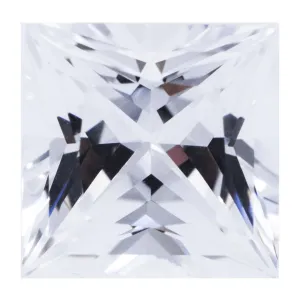 Princess Chatham Lab-Grown White Sapphire Gems