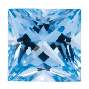Princess FAB Lab-Grown Aqua Blue Spinel Gems