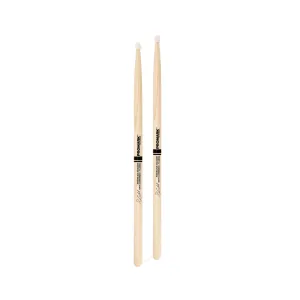 Promark TX2BXN Hickory 2BX Dave Lombardo Drumsticks, Nylon Tip