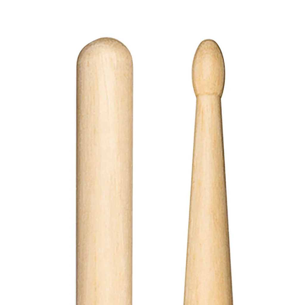 Promark TX8AW Hickory 8A Jim Rupp Drumsticks, Wood Tip