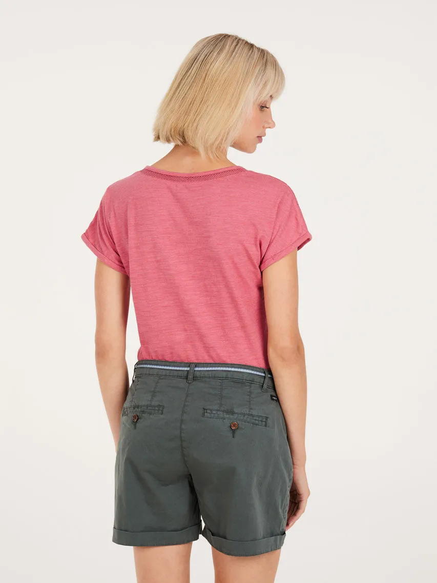 PROTEST PRTMONDAYS T-Shirt | Smooth Pink