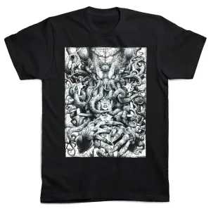 "For Whom The Bell Tolls" Black T-Shirt