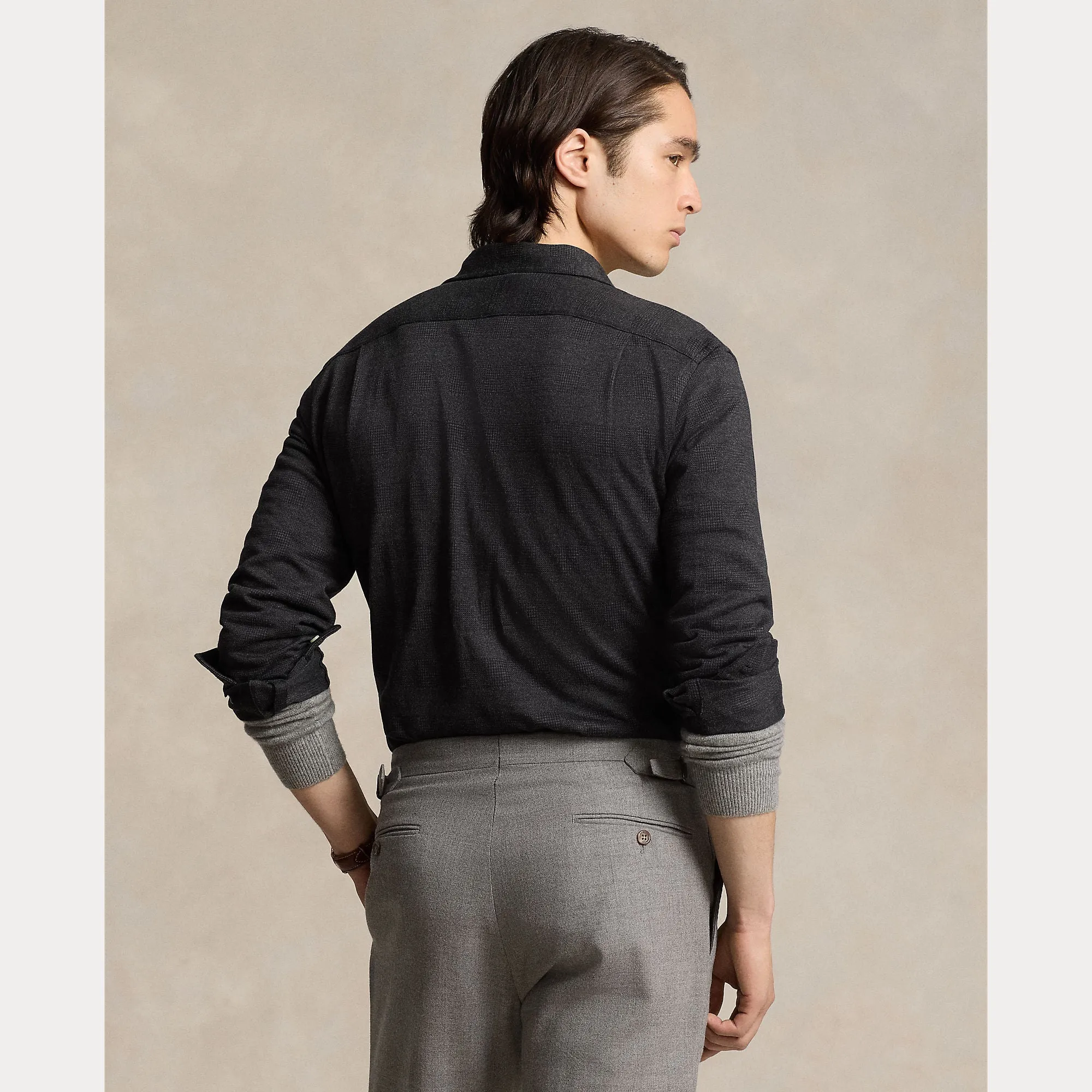 Ralph Lauren Mens Sport shirt Charcoal