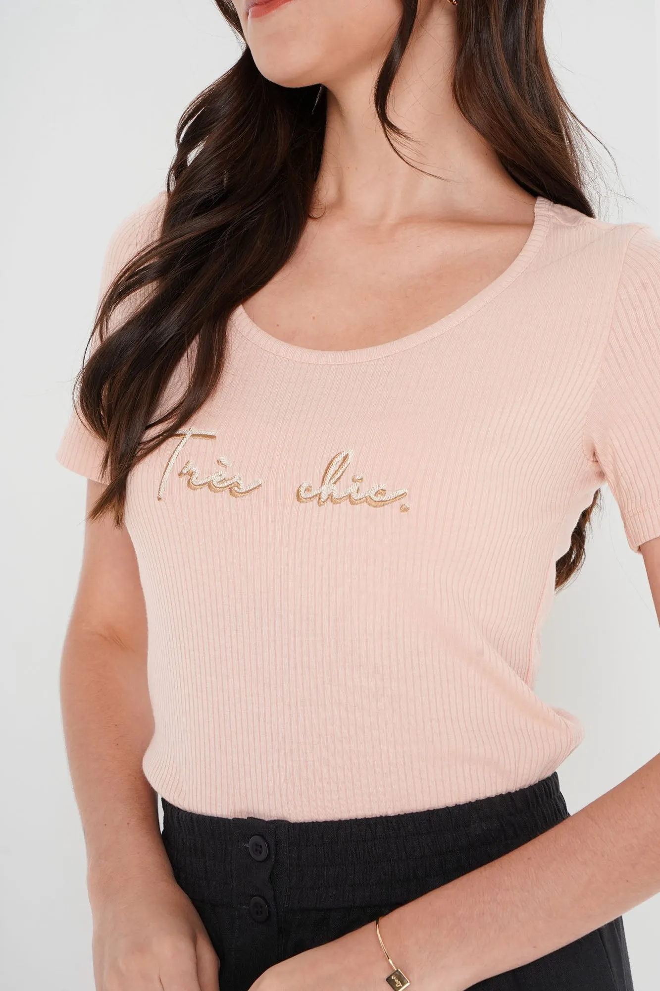 REFORME Tres Chic Graphic Tee