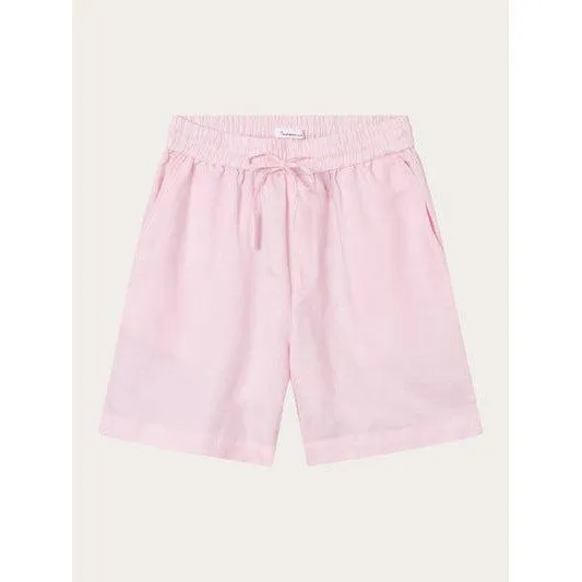 REGULAR FIT WITH ELASTIC WAIST SHORT LILAC BLOOM