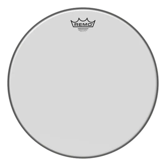 Remo-Pelle Ambassador Smooth White 15"