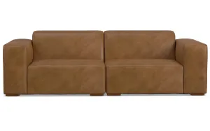 Rex 2 Seater Sofa in Genuine Leather