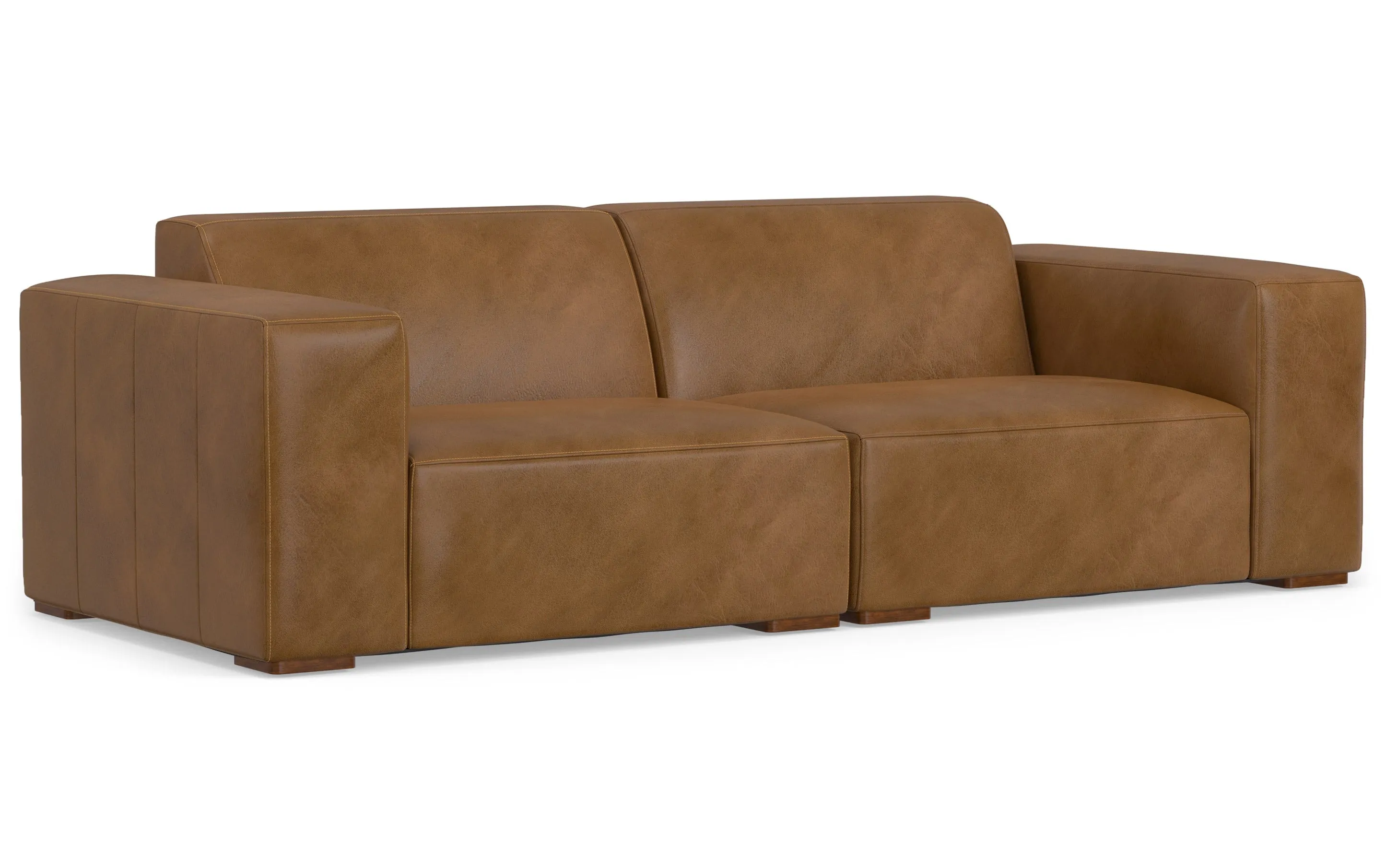 Rex 2 Seater Sofa in Genuine Leather