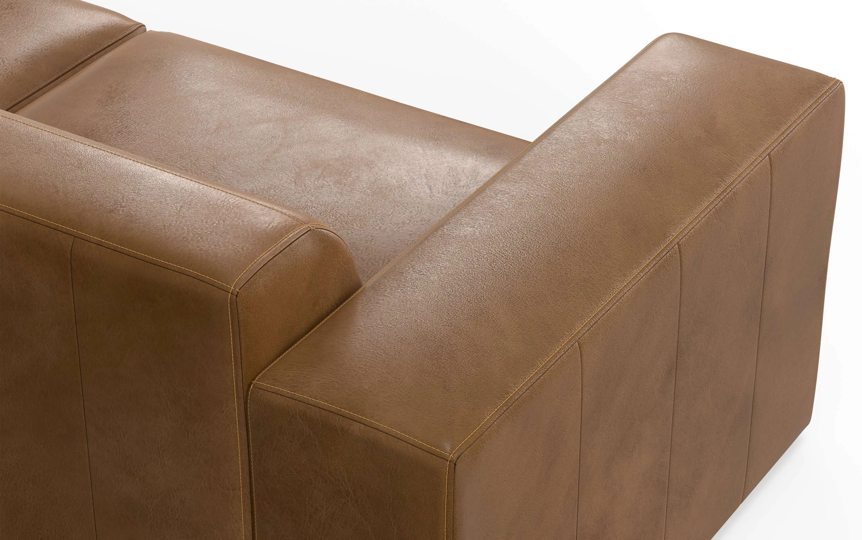 Rex 2 Seater Sofa in Genuine Leather