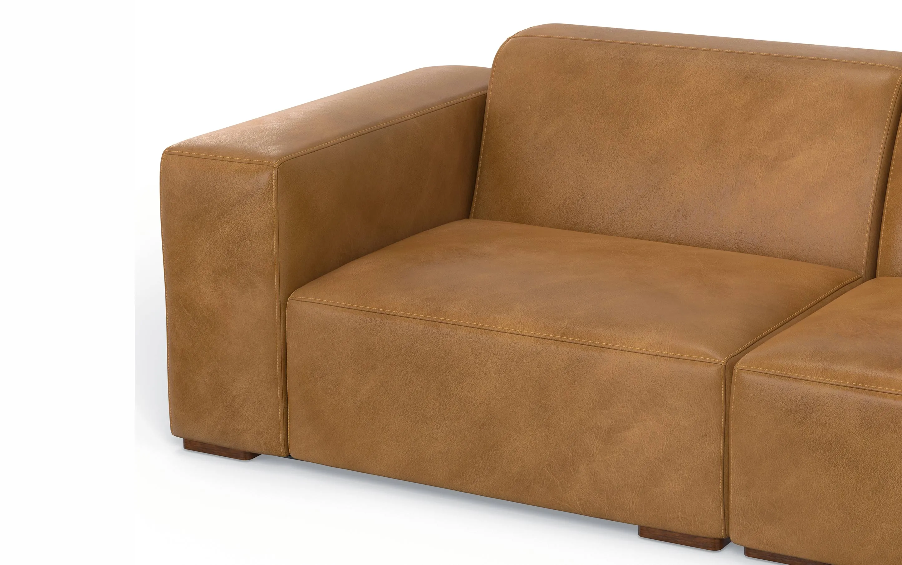 Rex 2 Seater Sofa in Genuine Leather