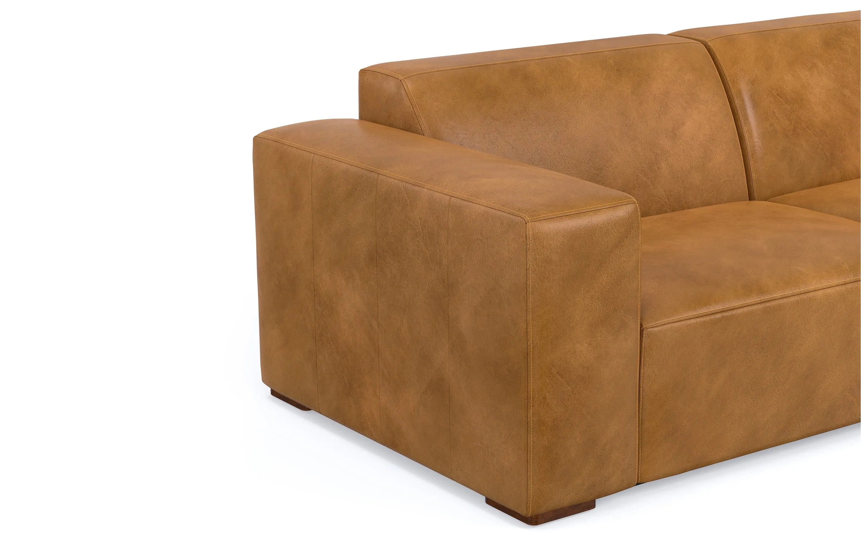 Rex 2 Seater Sofa in Genuine Leather