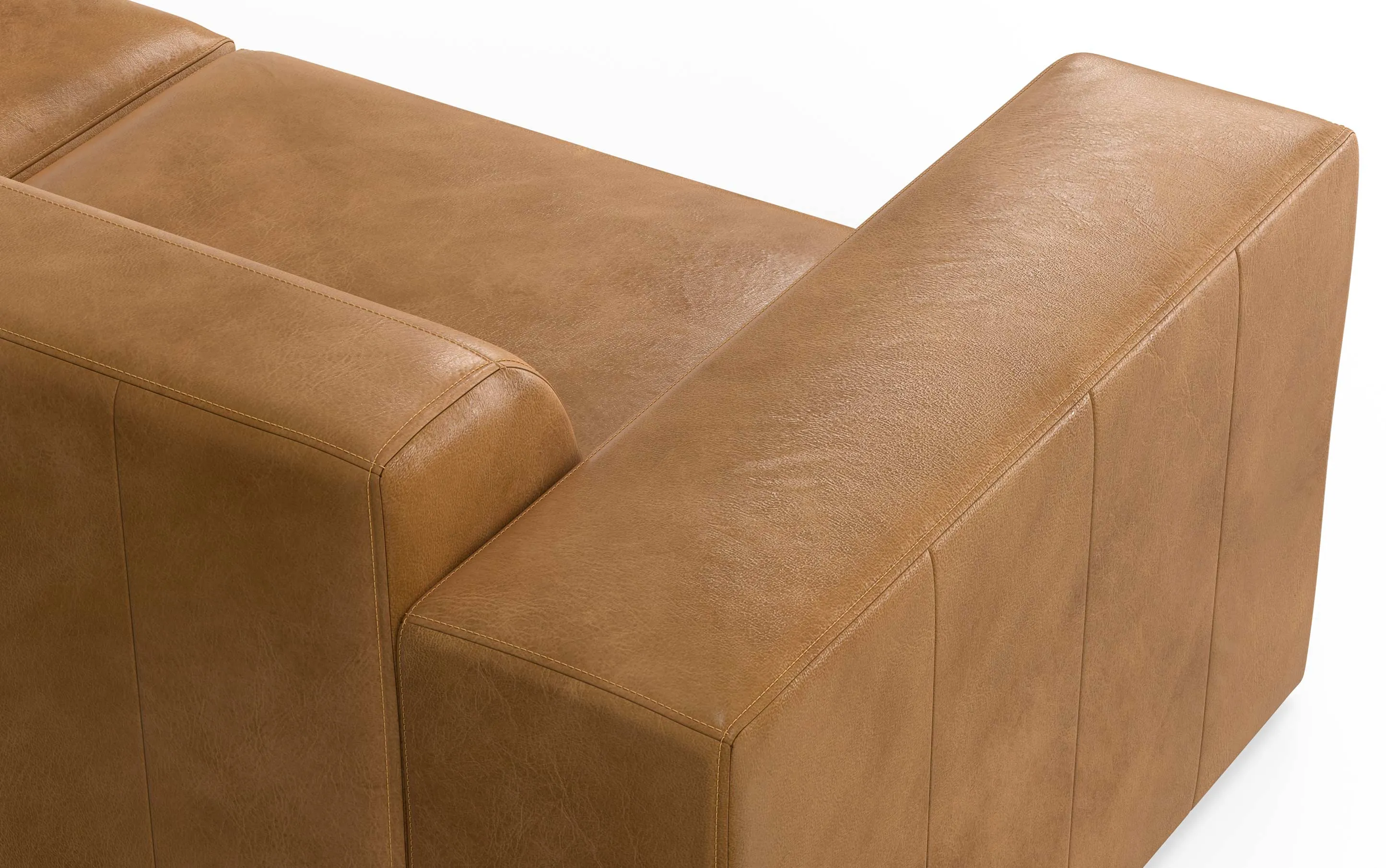 Rex 2 Seater Sofa in Genuine Leather