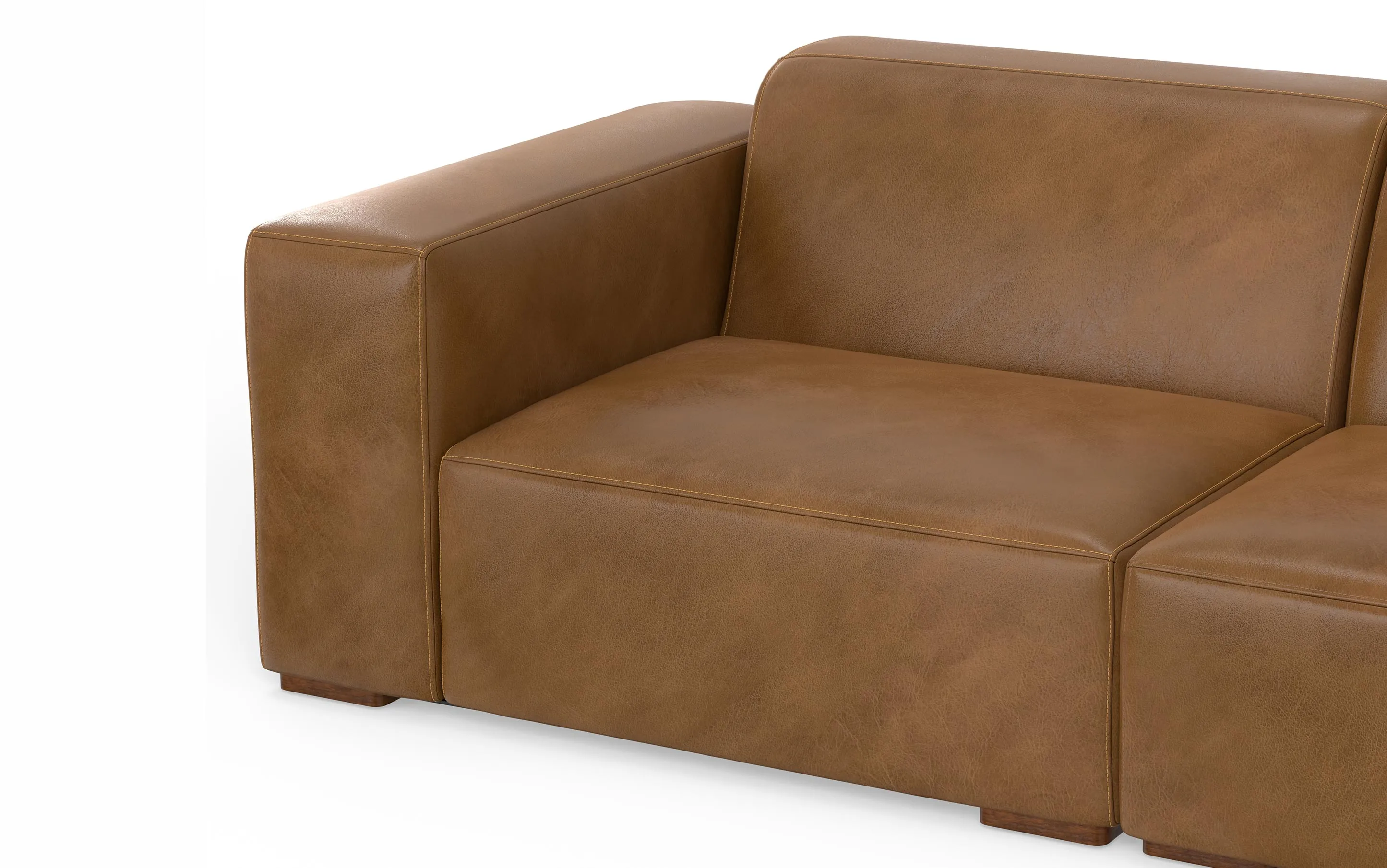Rex 2 Seater Sofa in Genuine Leather