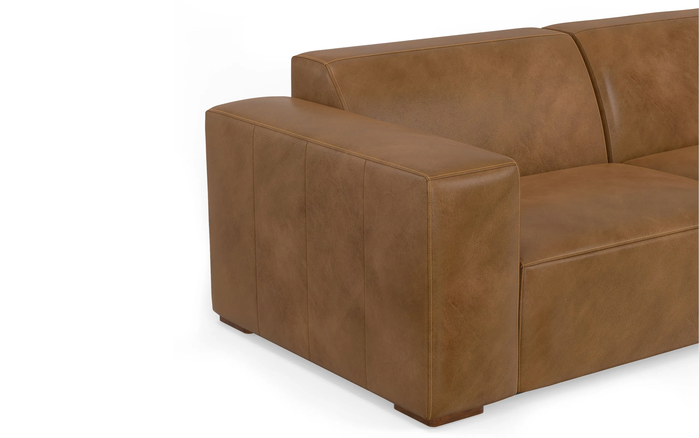 Rex 2 Seater Sofa in Genuine Leather