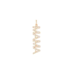 RIAVA DIAMOND NAME PENDANT-LOOSE