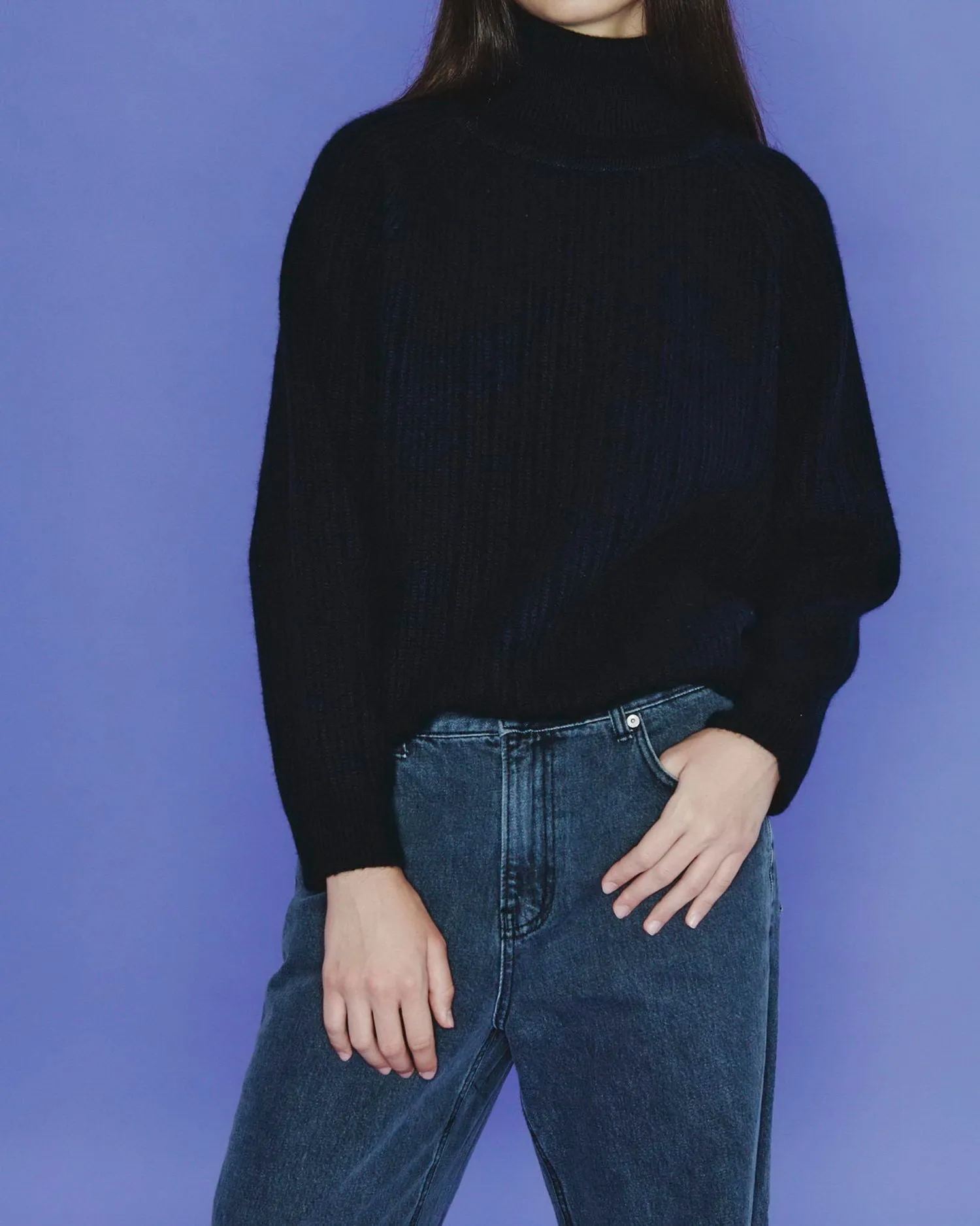 Ribbed Turtleneck