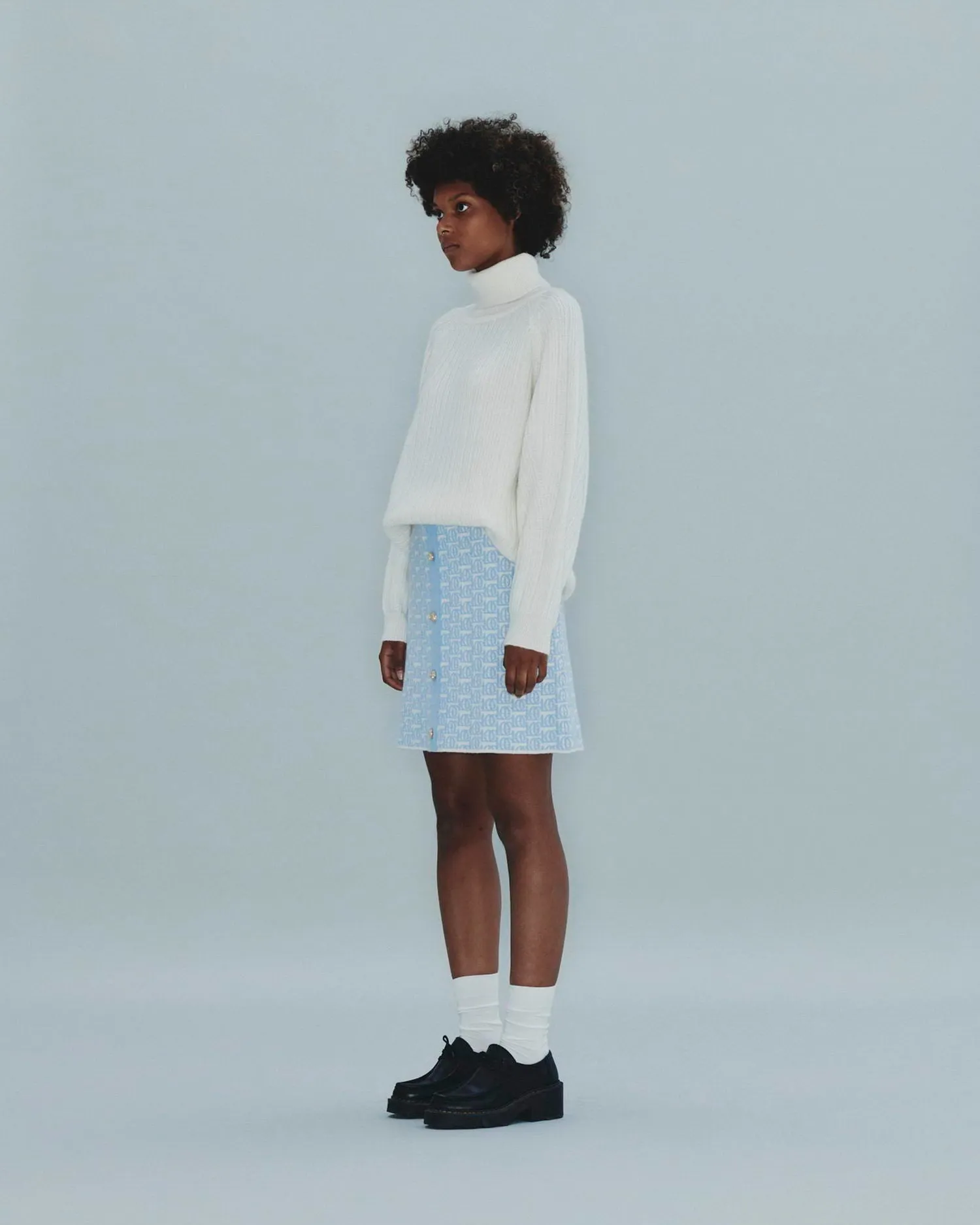 Ribbed Turtleneck