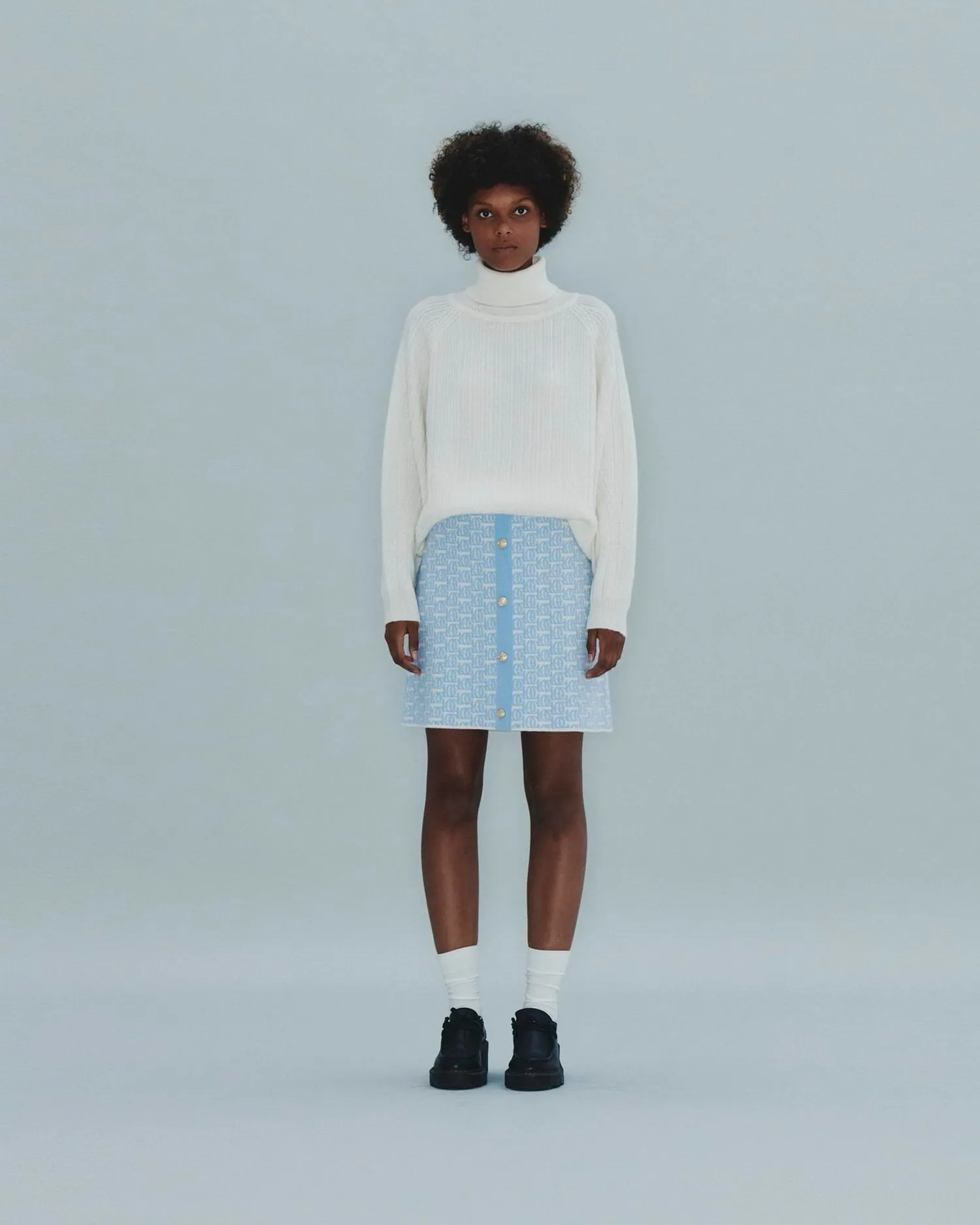 Ribbed Turtleneck