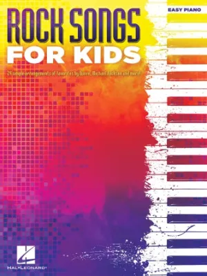 Rock Songs for Kids (Easy Piano)